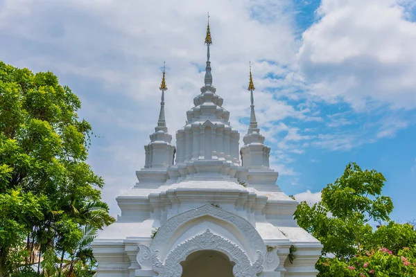 Bild Pagoda Vid Wat Suan Dok Chiang Mai Thailand — Stockfoto
