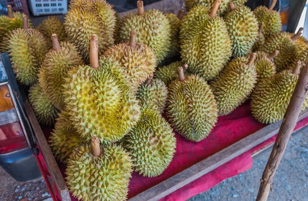 Image Durian Vendre Sur Camion Thaïlande Marché Jour — Photo