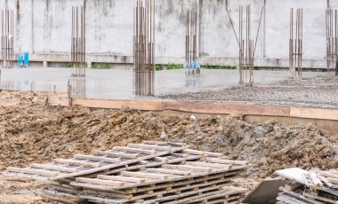   bina inşaat altında Bodrum .