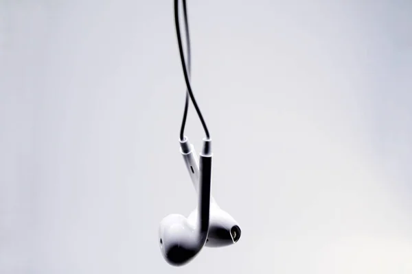 White Eaprhone White Background — Stock Photo, Image