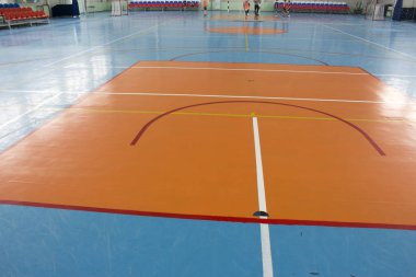 Bir spor kompleksi kapsayan 