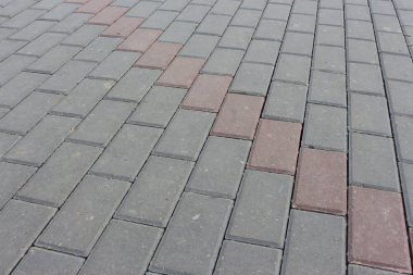 Dekoratif bir yaya giriş