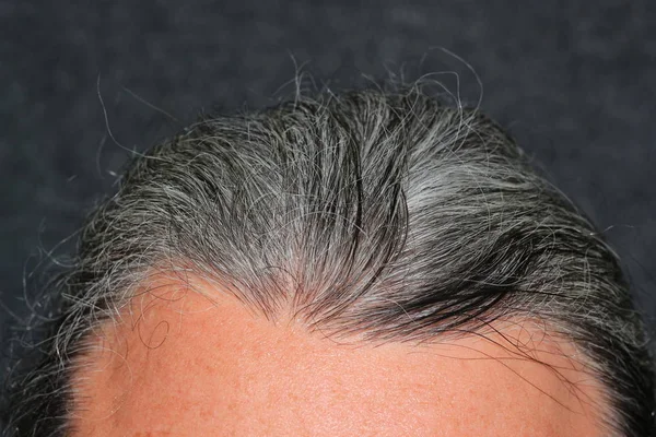 Gray hair men — Stock Photo, Image