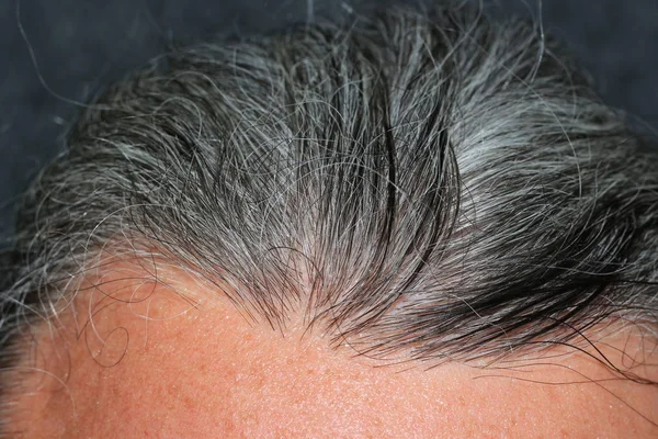 Gray hair men — Stock Photo, Image