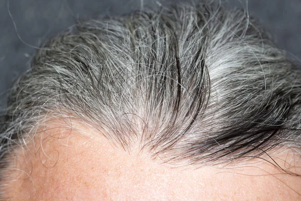 Gray hair men — Stock Photo, Image