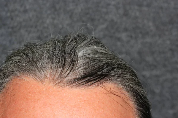 Gray hair men — Stock Photo, Image