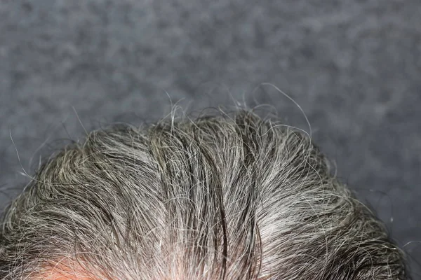 Άνδρες γκρίζα μαλλιά — Stockfoto