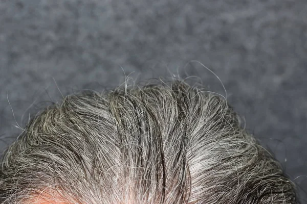 Gray hair men — Stock Photo, Image