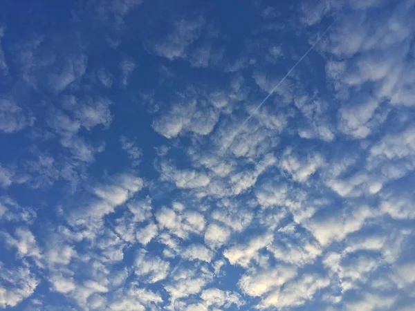 제트 비행기 구름 — 스톡 사진