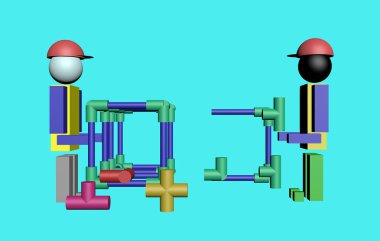 İnşaat İşçileri Meclisi 3d