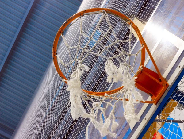 Cesta de malla para baloncesto — Foto de Stock