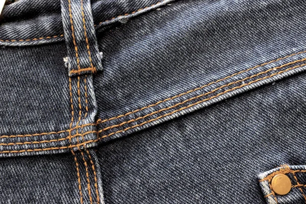 Diferentes Partes Fundo Textura Jeans Antigos — Fotografia de Stock