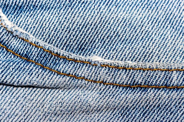 Different Parts Old Jeans Background Texture — Stock Photo, Image