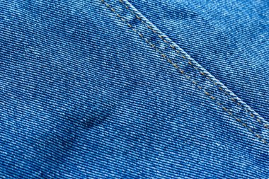 mavi kot eskimiş kumaş