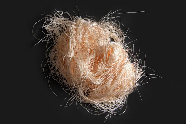 Tangled Bright Lightweight Threads Needlework Knitting Yarn Closeup Handemade — Stock Photo, Image