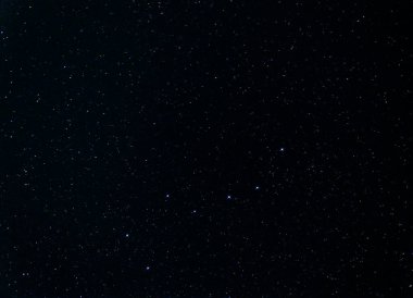 Gece yarısı Büyük Ayı takımyıldızı