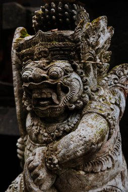 Sanat ve kültür, Bali, Endonezya geleneksel Balinese taş heykel