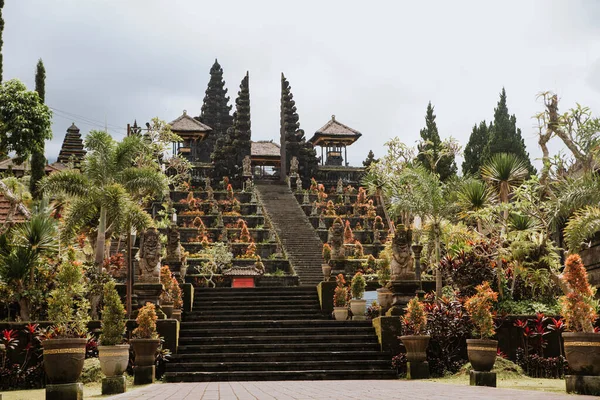 Templo Bali Indonesia Bali Templo Pura Besakih Pura Besakih Situado —  Fotos de Stock