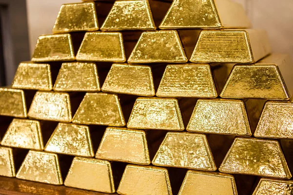 Goldbarren lizenzfreie Stockfotos