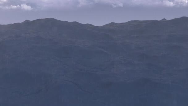 Tormenta en el océano — Vídeos de Stock