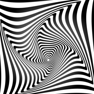 siyah-beyaz spiral arka plan