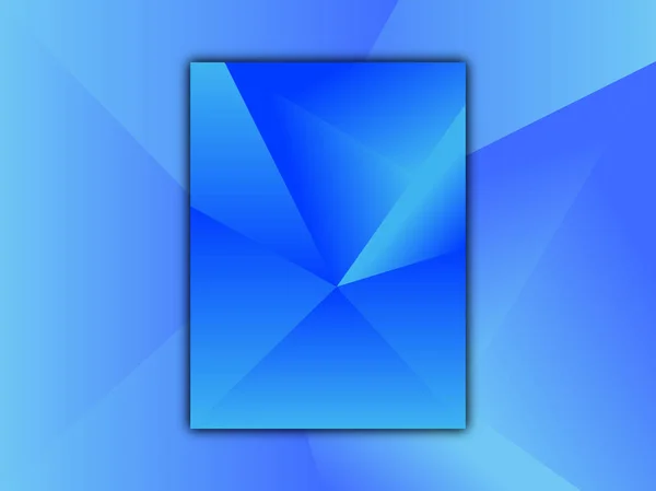 Mozaika modrá pozadí — Stockový vektor