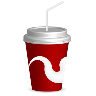 İçecek bir saman ile