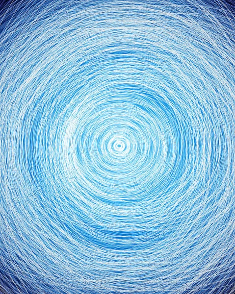 円形の行の抽象的な青色の背景 — ストックベクタ