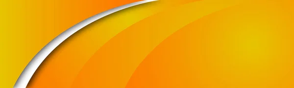 Banner laranja abstrato —  Vetores de Stock