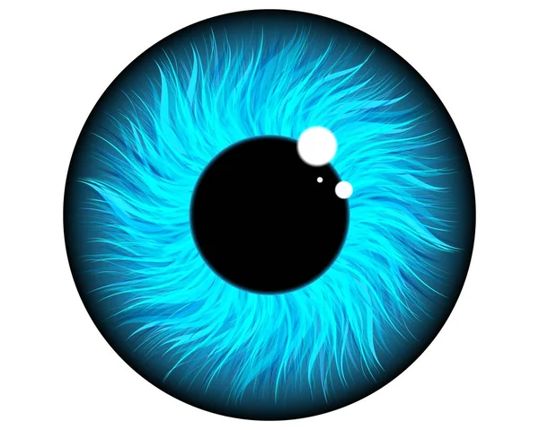 Pupila del ojo — Vector de stock