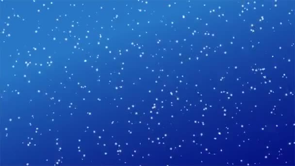 Padający Śnieg Tle Zima — Wideo stockowe