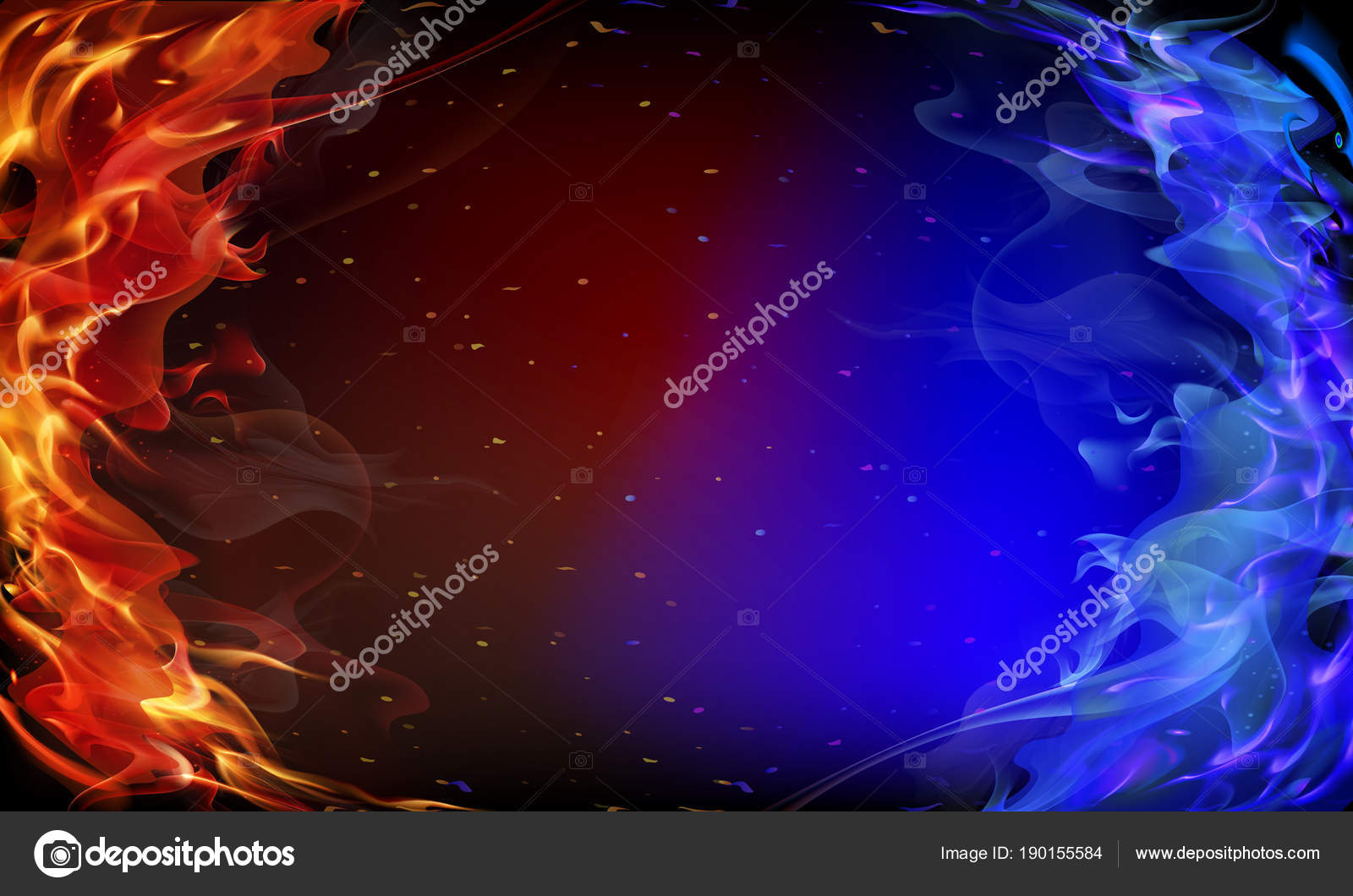 Vetores de Fundo De Fogo Vermelho e mais imagens de Abstrato - Abstrato,  Acender, Amarelo - iStock