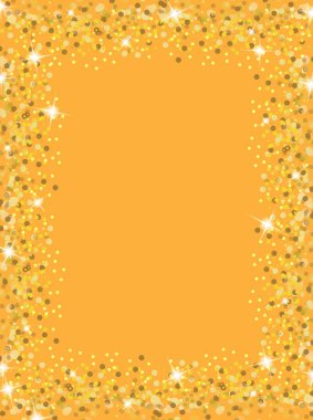 Altın sarı çerçeve