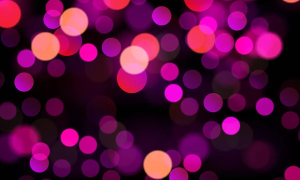 Festivo púrpura fondo bokeh — Vector de stock