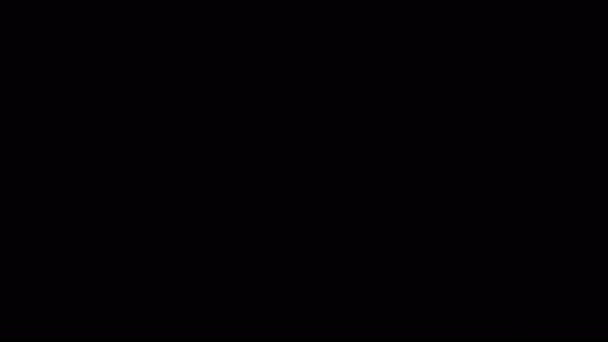 Очі Монстра Темряві Хеллоуїн Векторна Ілюстрація — стокове відео