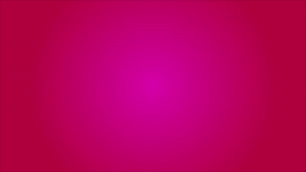 Transparent Hearts Pink Background Art Video Illustration — Stock Video