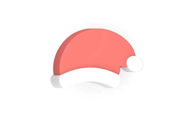 Weihnachtsmann-Mütze für frohe Weihnachten und ein gutes neues Jahr — Stockfoto