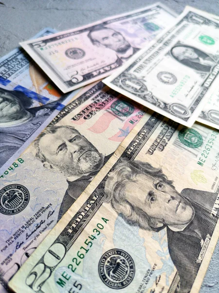 Αμερικάνικα Δολάρια Χρήματα Μια Σύγχρονη Οικονομική Κατάσταση Κρίση Και Άνοδος — Φωτογραφία Αρχείου