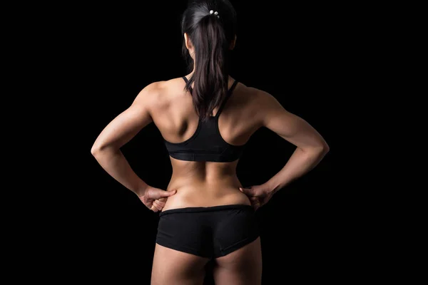 Hermoso cuerpo de mujer fitness — Foto de Stock