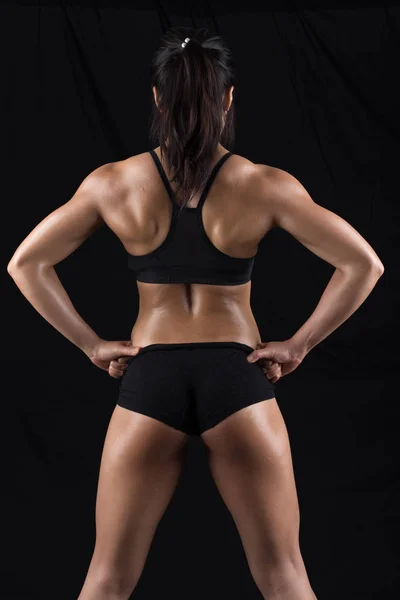 Piękne ciało dama fitness — Zdjęcie stockowe