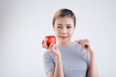 Güzel Asyalı kadın