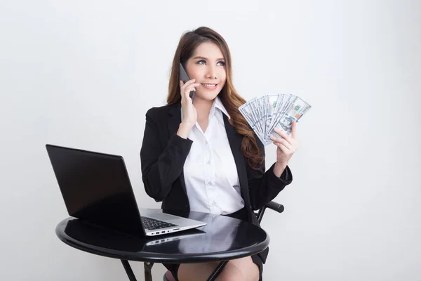 Beautiful  businesswoman working concept — Stock Photo, Image