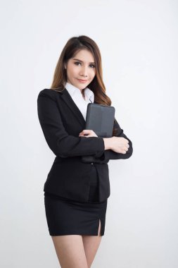 Güzel iş kadını çalışma kavramı