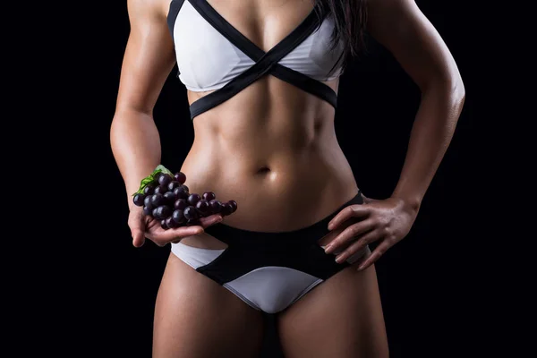 Gyönyörű test fitness nő — Stock Fotó
