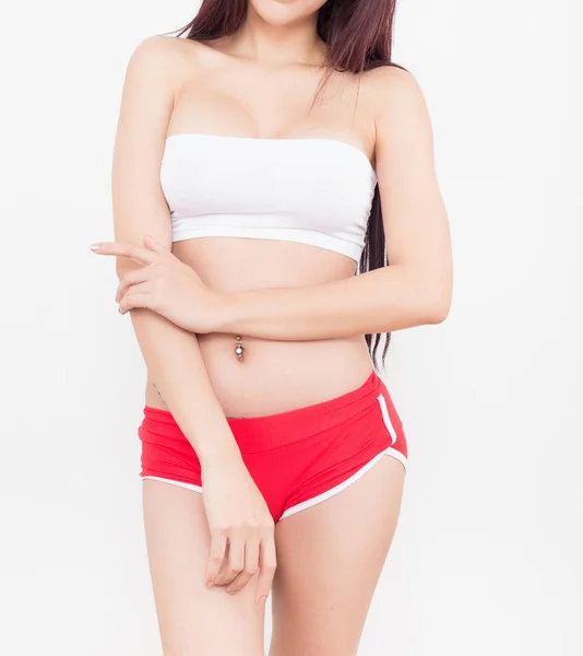 Beautiful slim woman body — Stock Photo, Image