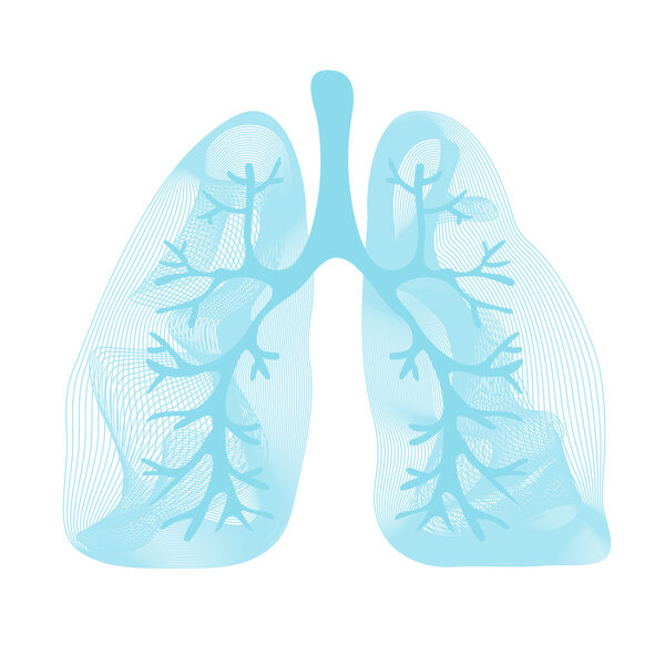 Lungs symbol. Breathing. Lunge exercise. Lung cancer (asthma, tuberculosis, pneumonia). Respiratory system. World Tuberculosis Day. World Pneumonia Day. Health care