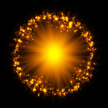 Christmas daire kare. Arka plan