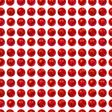 kırmızı topları ile Seamless Modeli