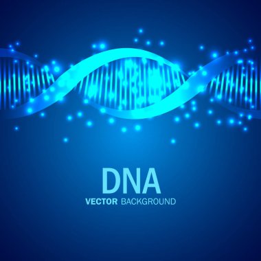 DNA soyut vektör arka plan