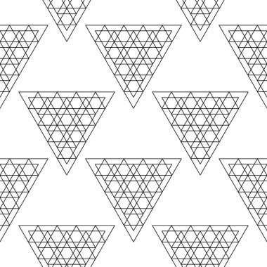 Dikişsiz siyah beyaz en az geometrik desen vektör arka plan. Duvar kağıtları, desen dolgularını, web sayfası arka planlar, yüzey dokuları, tekstil için mükemmel